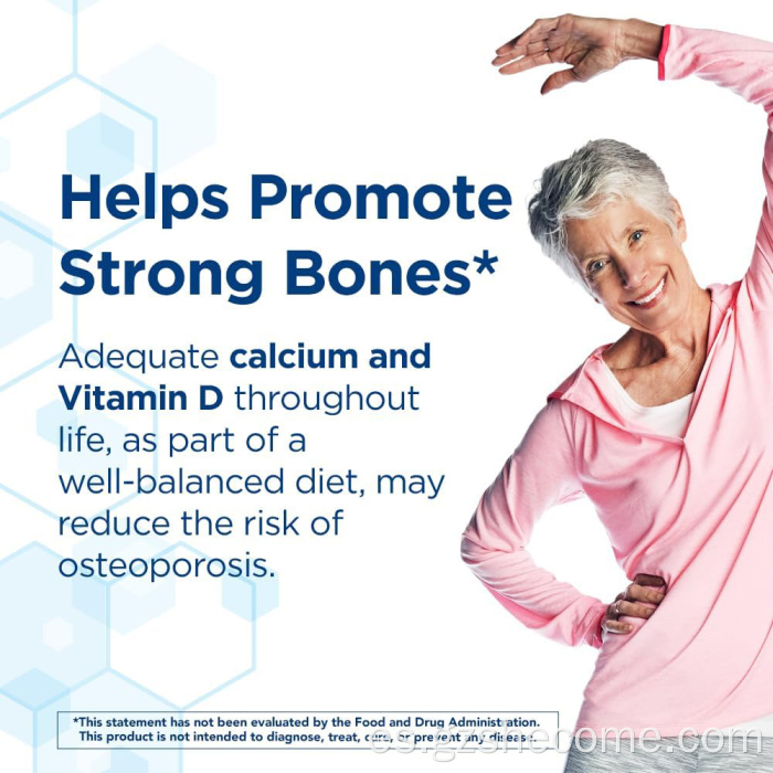 Shecome Calcio Magnesio Vitamina D3 Tabletas Salud Ósea
